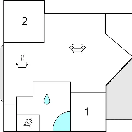 度假居 Lovely In Romo With Sauna